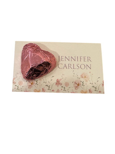 Special Event Favours With Place Cards
