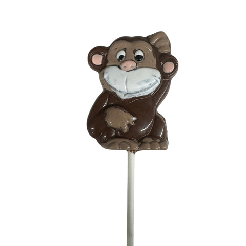 Piruletas de chocolate