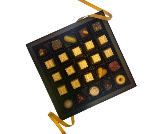 Boîte aux lettres en chocolat personnalisée - Fabriquée sur commande