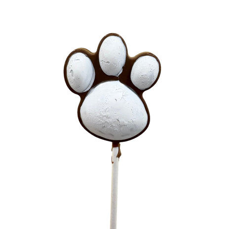Piruletas de chocolate