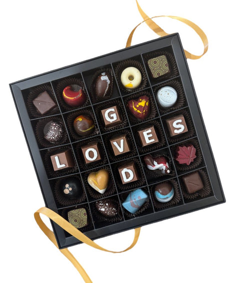 Boîte aux lettres en chocolat personnalisée - Fabriquée sur commande