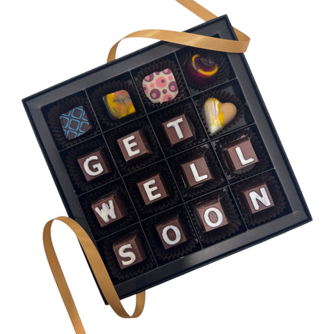 Get Well Soon - Chocolate Letter Box