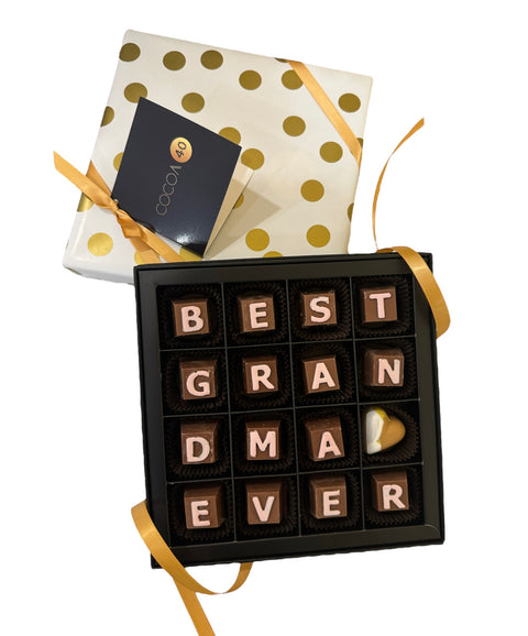 “Best Grandma Ever” Letter Box
