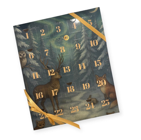 Calendario de Adviento de chocolate sólido gourmet (solo con pedido anticipado)