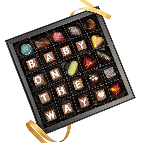 Boîte aux lettres en chocolat personnalisée - Fabriquée sur commande