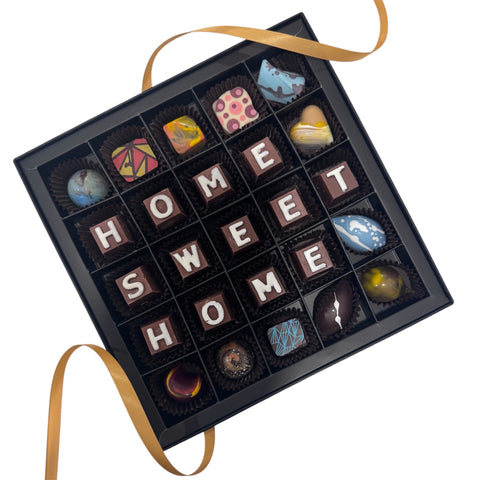 Home Sweet Home - Chocolate Letter Box
