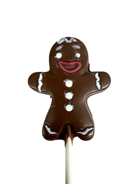 Holiday Chocolate Lollipops - Milk Chocolate