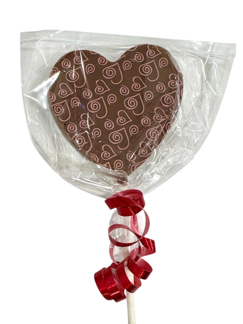 Valentine’s Day Chocolate Lollipops