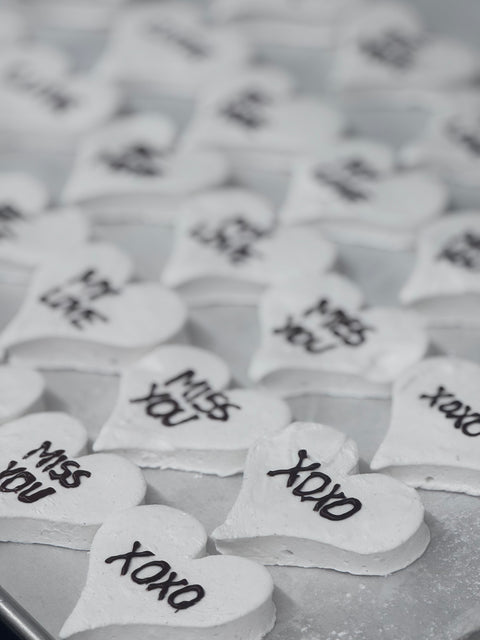 Love Notes - Marshmallow Hearts