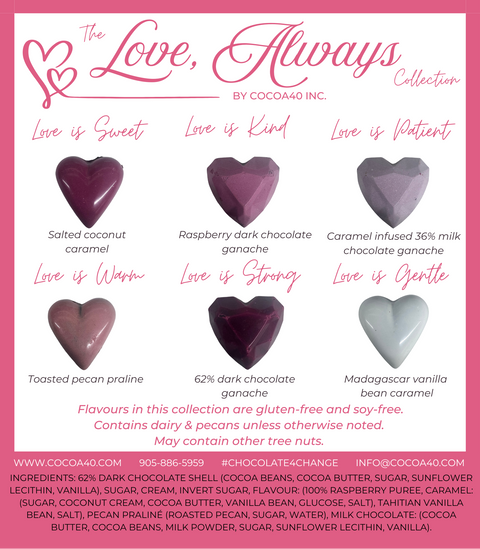 Love, Always - Gluten-free Valentine's Day Chocolate Box