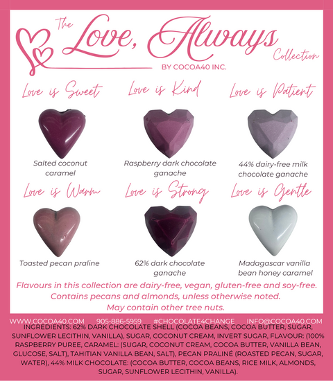 Love, Always - Vegan Valentine's Day Chocolate Box
