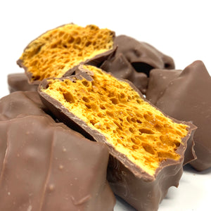 Chocolate Covered Sponge Toffee - Cocoa40 Inc. - Best Gourmet Chocolate Gifts in Toronto! Our chocolates and confections are made by hand in Richmond Hill, Canada. Shop small and support local.