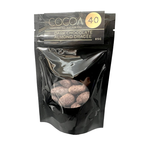 70% Almond Dragée (Vegan/Dairy-free) - Cocoa40 Inc. - Extraordinary Gourmet Chocolate Gifts in Toronto! Our chocolates, confections and gelato are made by hand in Newmarket, Ontario. Shop small and support local.