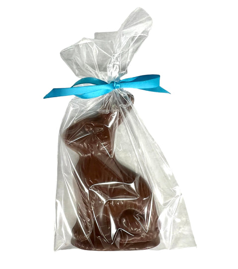 Conejito de chocolate macizo