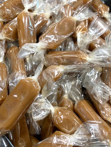 Butterscotch Sea Salt Caramel Candies - Cocoa40 Inc. - Best Gourmet Chocolate Gifts in Toronto! Our chocolates and confections are made by hand in Richmond Hill, Canada. Shop small and support local.